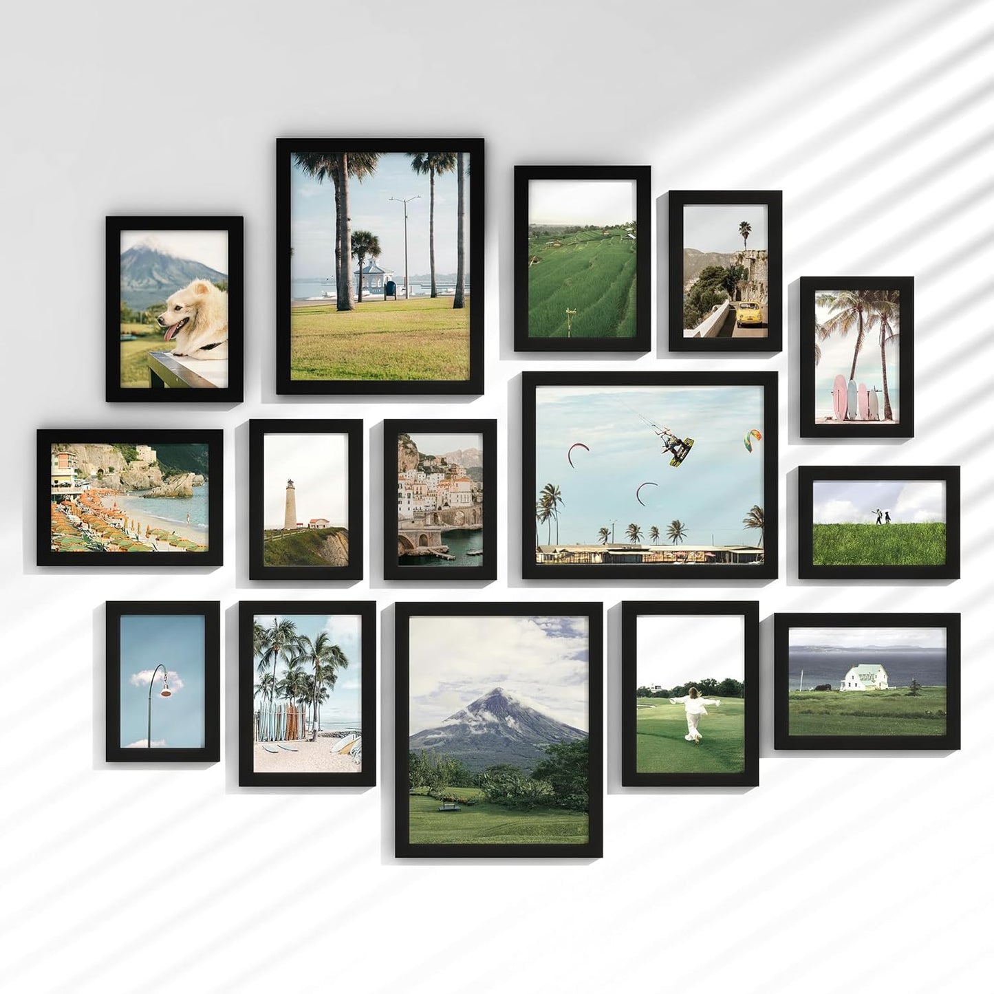15 Pack Picture Frames Collage Wall Decor for Stylish Displays