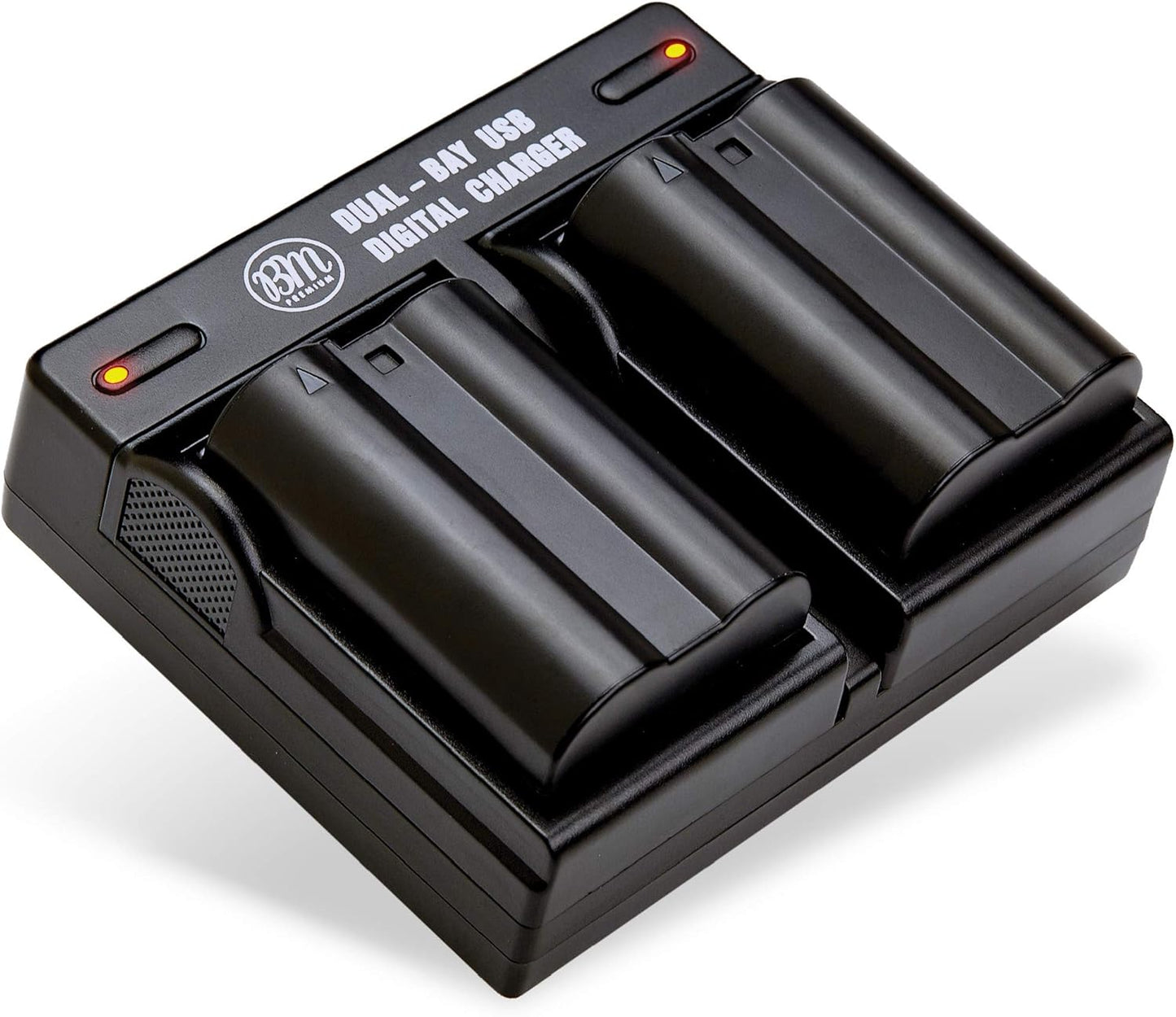 BM Premium EN-EL15B Batteries and Dual Charger for Nikon Cameras