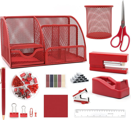 Efficient 12-in-1 Desk Organizer Set by Shellvcase