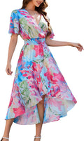 Kormei Womens Short Sleeve Floral Maxi Dress for Every Occasion