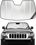 Windshield Sun Shade for Jeep Grand Cherokee 2011-2013 - Custom Fit