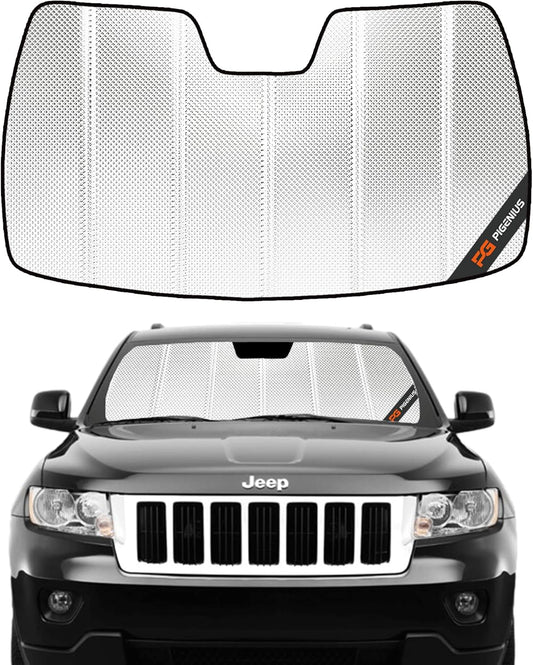 Windshield Sun Shade for Jeep Grand Cherokee 2011-2013 - BLAZBLOCK