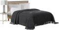 Medallion Chenille Bedspread King - Vintage Charm for Warm Nights