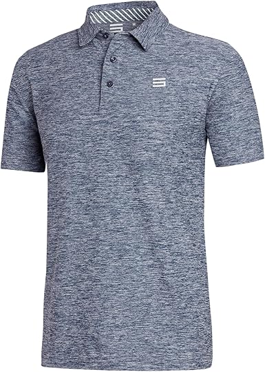 Three Sixty Six Golf Shirts for Men - Dry Fit Short-Sleeve Polo