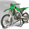 Black Widow Motorcycle Hitch Carrier with 6FT Ramp - Easy Loading