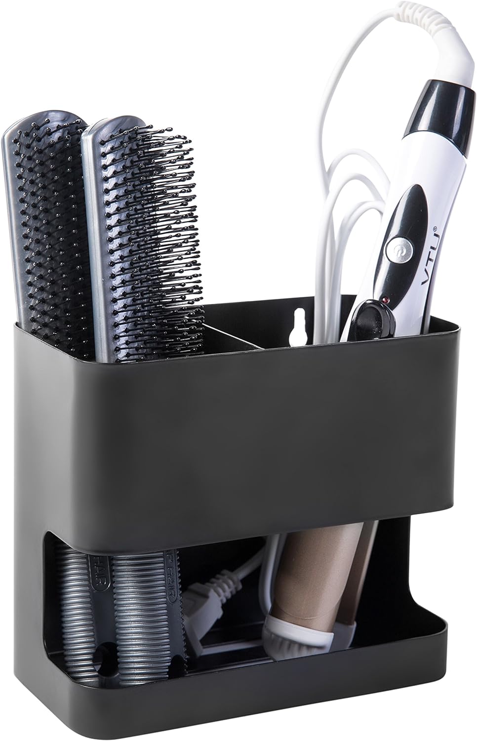 MyGift Wall Mount Hair Tools Holder - Salon Organizer