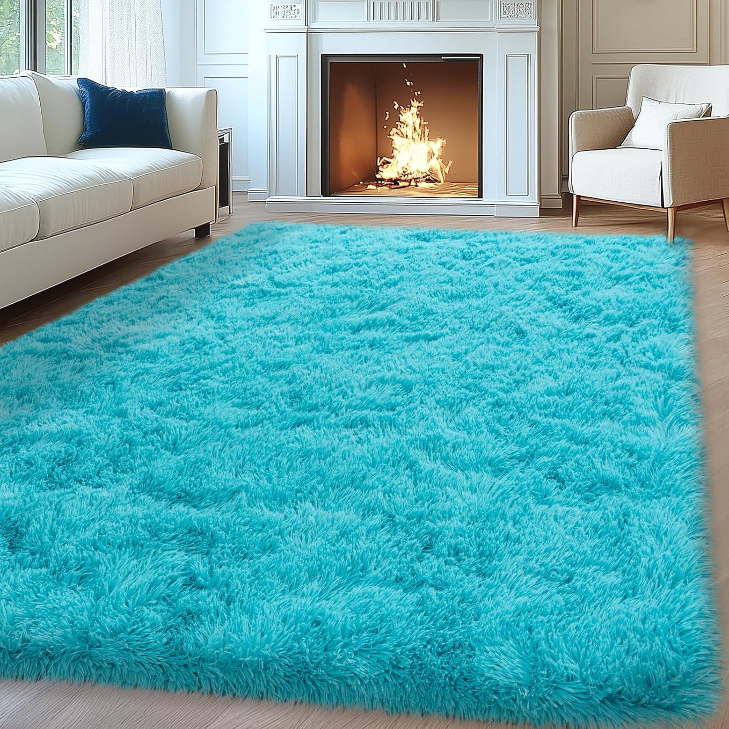 Ultra Soft 8x10 Area Rugs for Living Room and Bedroom Decor
