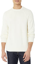 Oversized Crewneck Sweater for Men - Textured Organic Cotton
