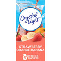 Crystal Light Strawberry Orange Banana Powdered Drink Mix - 72 Pack