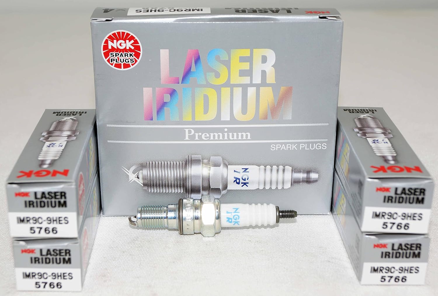 NGK IMR9C-9HES Spark Plug Pack of 4 for Optimal Performance