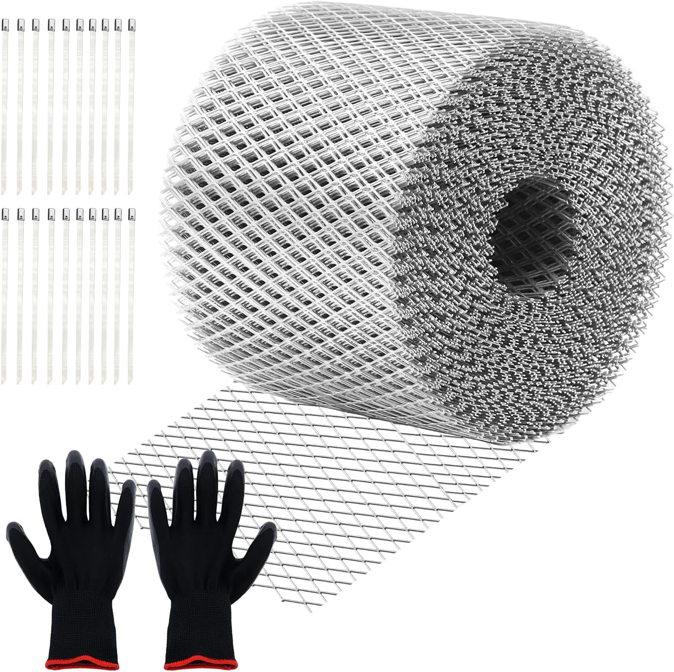 5inch X 100ft Flat Galvanized Steel Gutter Protection System