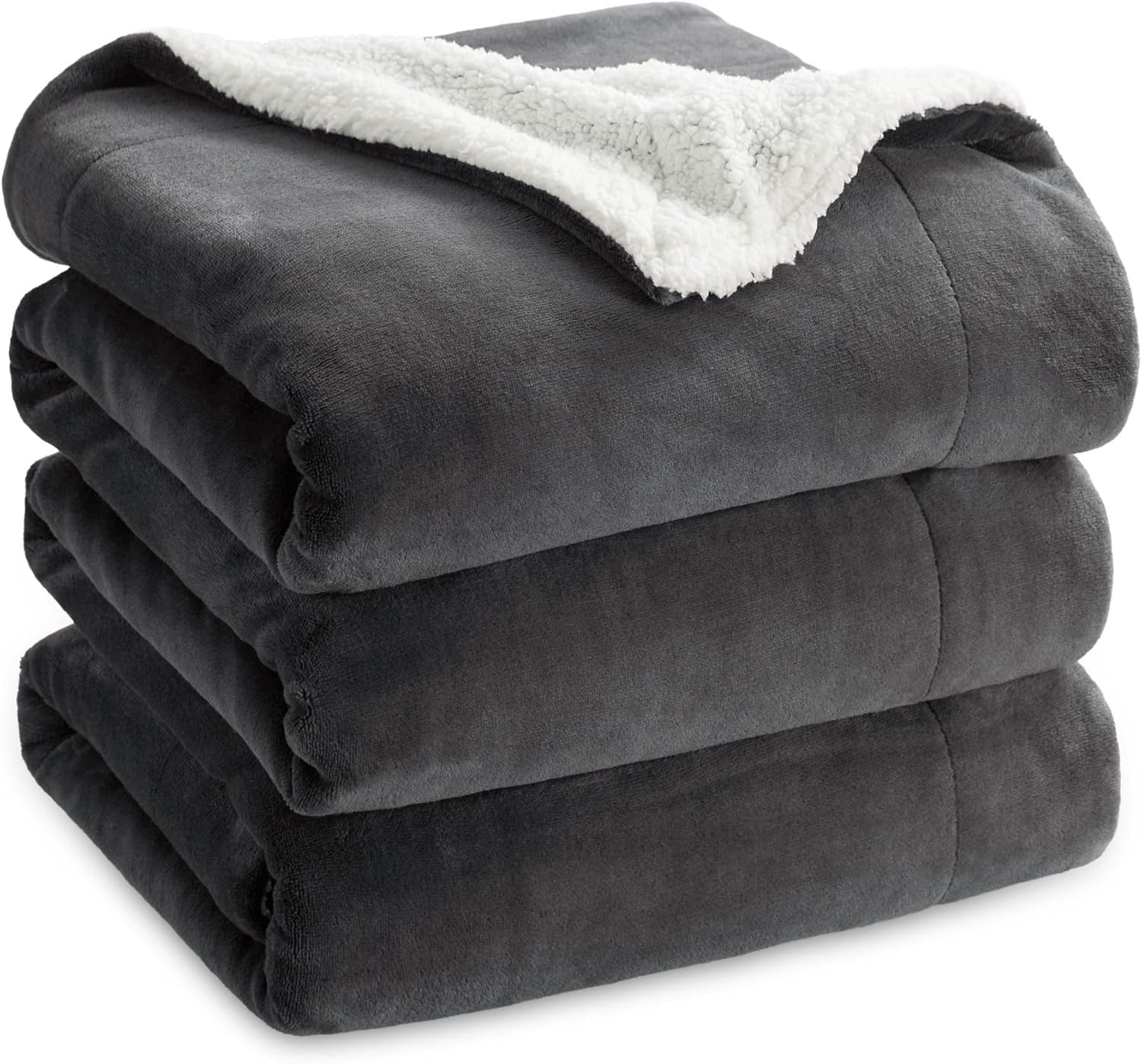 Bedsure GentleSoft Sherpa Fleece Blanket for Cozy Comfort