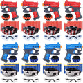 Party Favors Compatible with Nerf Party - 8 Set Foam Blaster Pack
