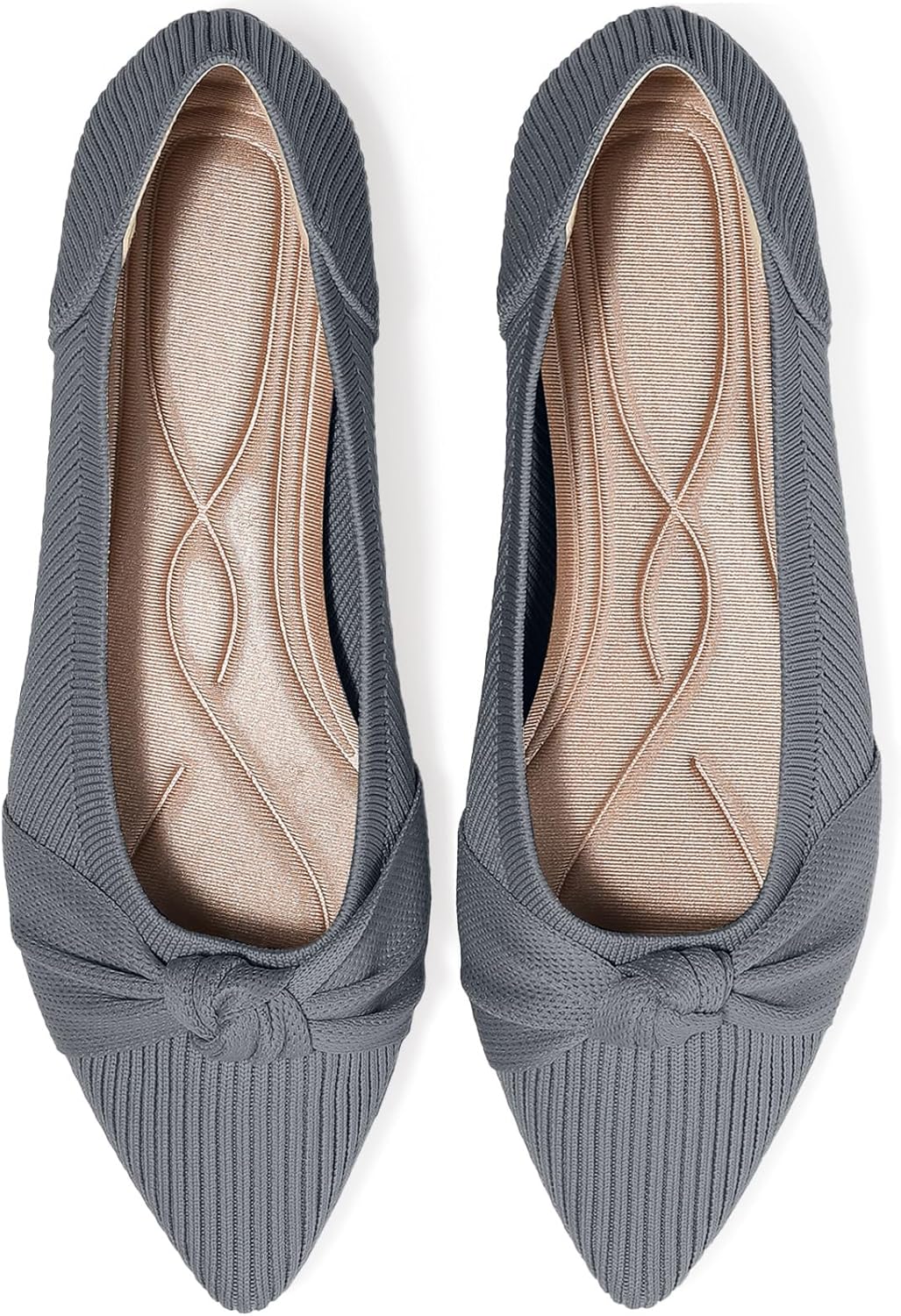 Comfortable Women's Flats Shoes with Pointed Toe Design