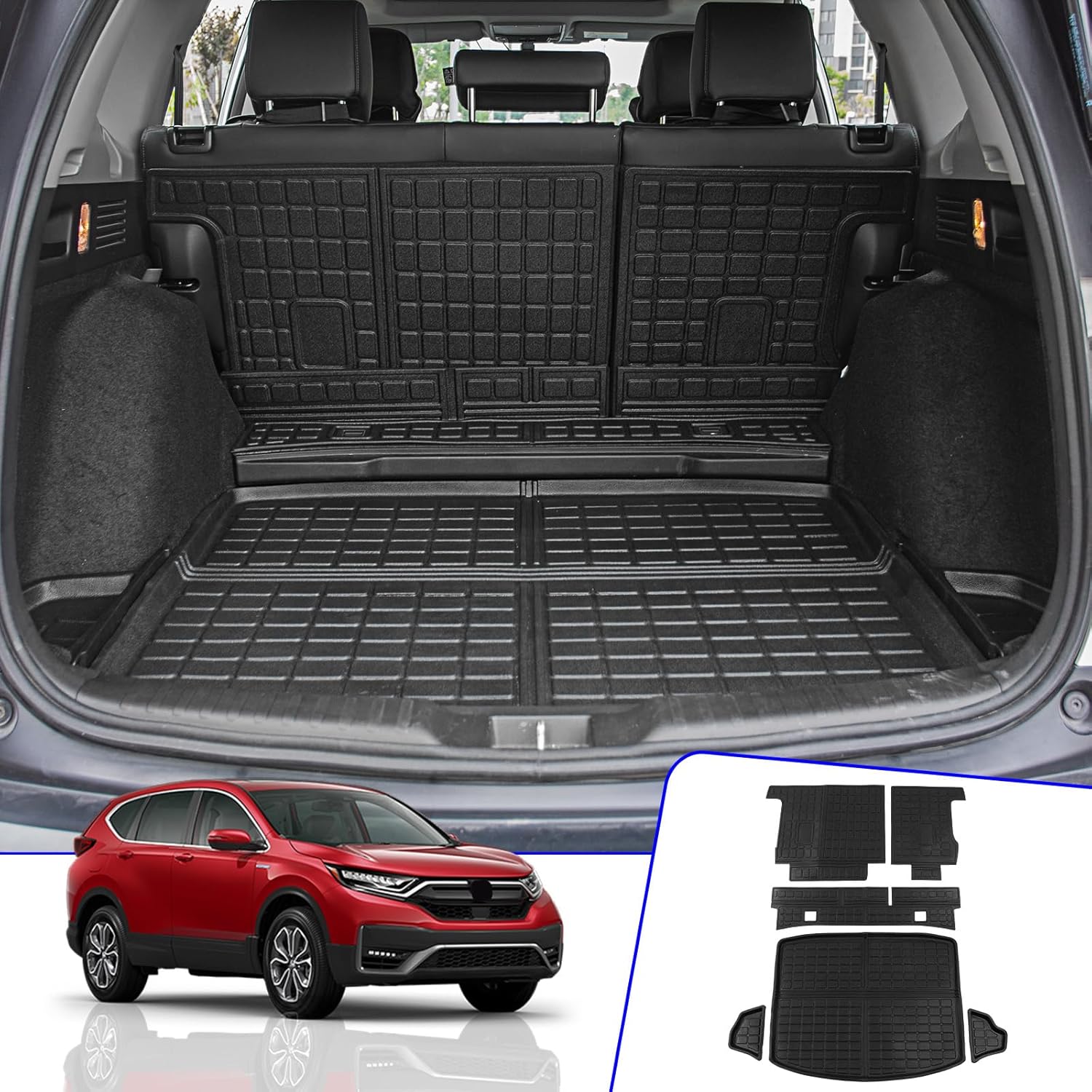 Rongtaod Cargo Mat for 2017-2022 Honda CR-V Trunk Liner