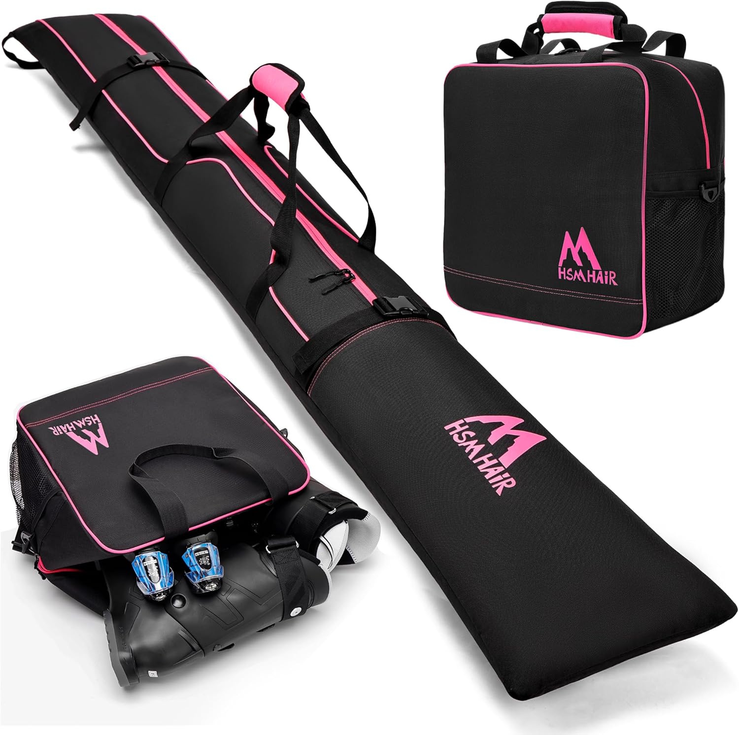 Padded Ski Bags Set: Travel in Style!