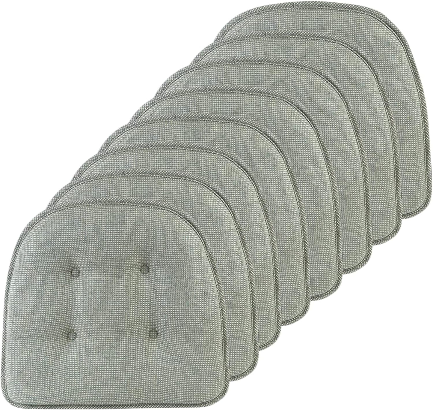 Klear Vu Omega Non-Slip Chair Cushions for Dining Room Comfort