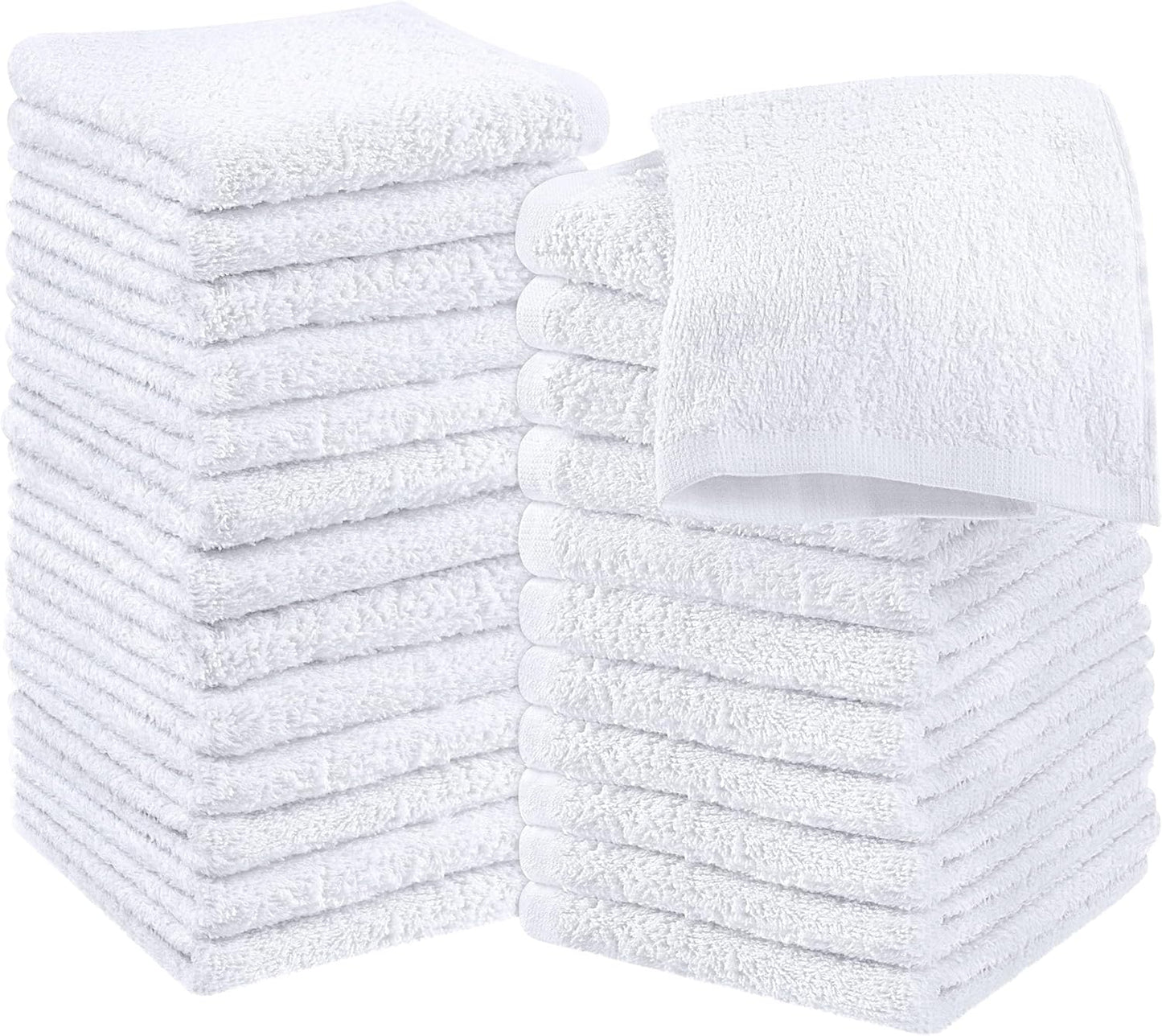 Ultimate Softness: Utopia Towels 100% Cotton Washcloths
