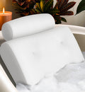 Bath Pillow for Tub with Head and Neck Support - Luxury Spa Comfort