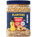 PLANTERS Dry Roasted Peanuts 34.5 oz Jars Pack of 6 - Shareable Snack