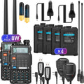 Ham Radio Walkie Talkie UV-5R Dual Band 2-Way Radio - Durable Starter