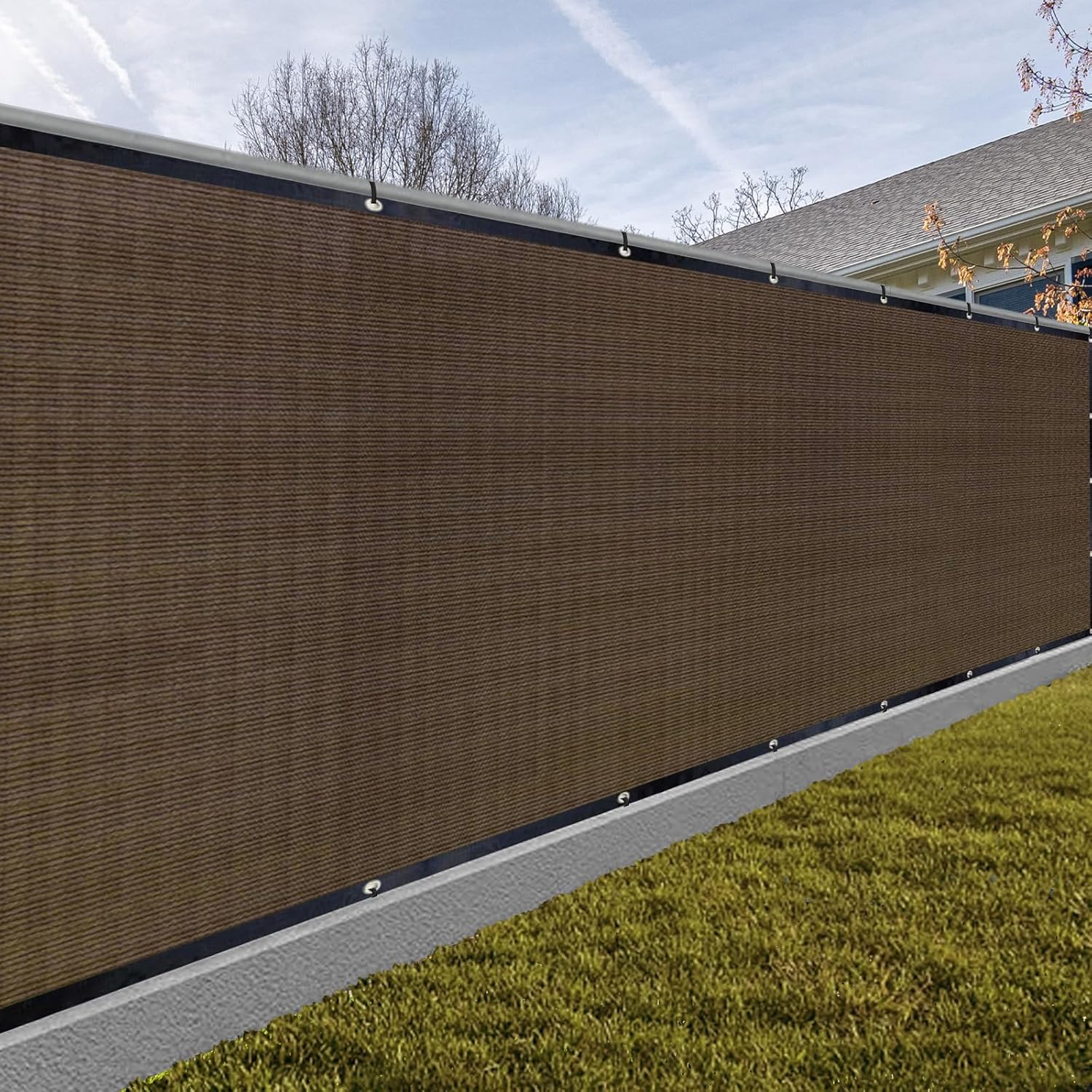 SUNNY GUARD Privacy Screen Fence 4ft x 136ft for Outdoor Spaces