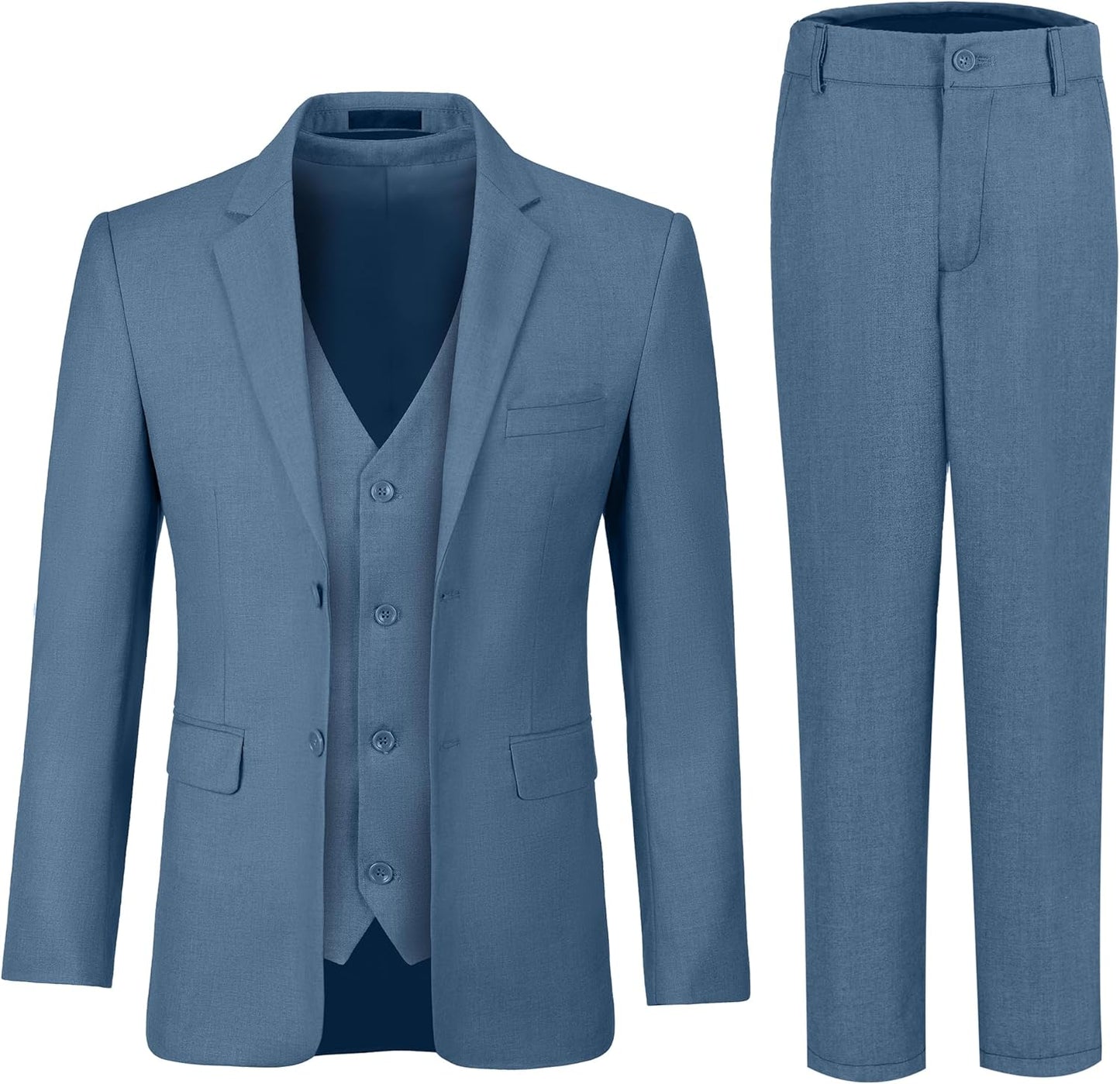 JPF Boy's Formal Suit Set for Weddings and Special Occasions