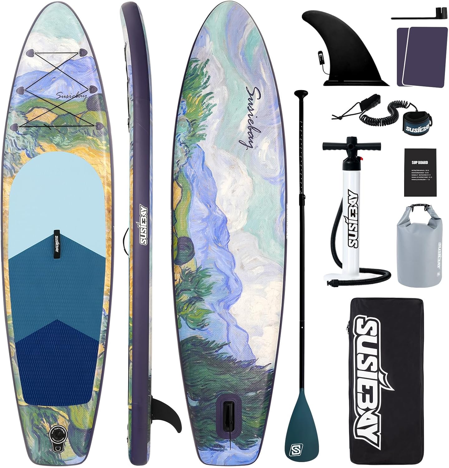 Inflatable Stand Up Paddle Board for Adults & Youth - 11ft SUP
