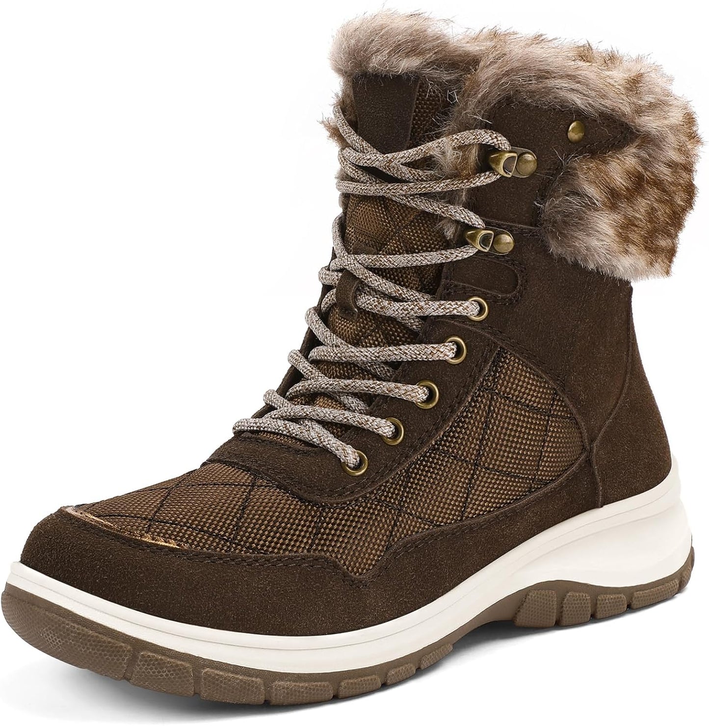 Stylish Waterproof Insulated Women's Snow Boots for Winter