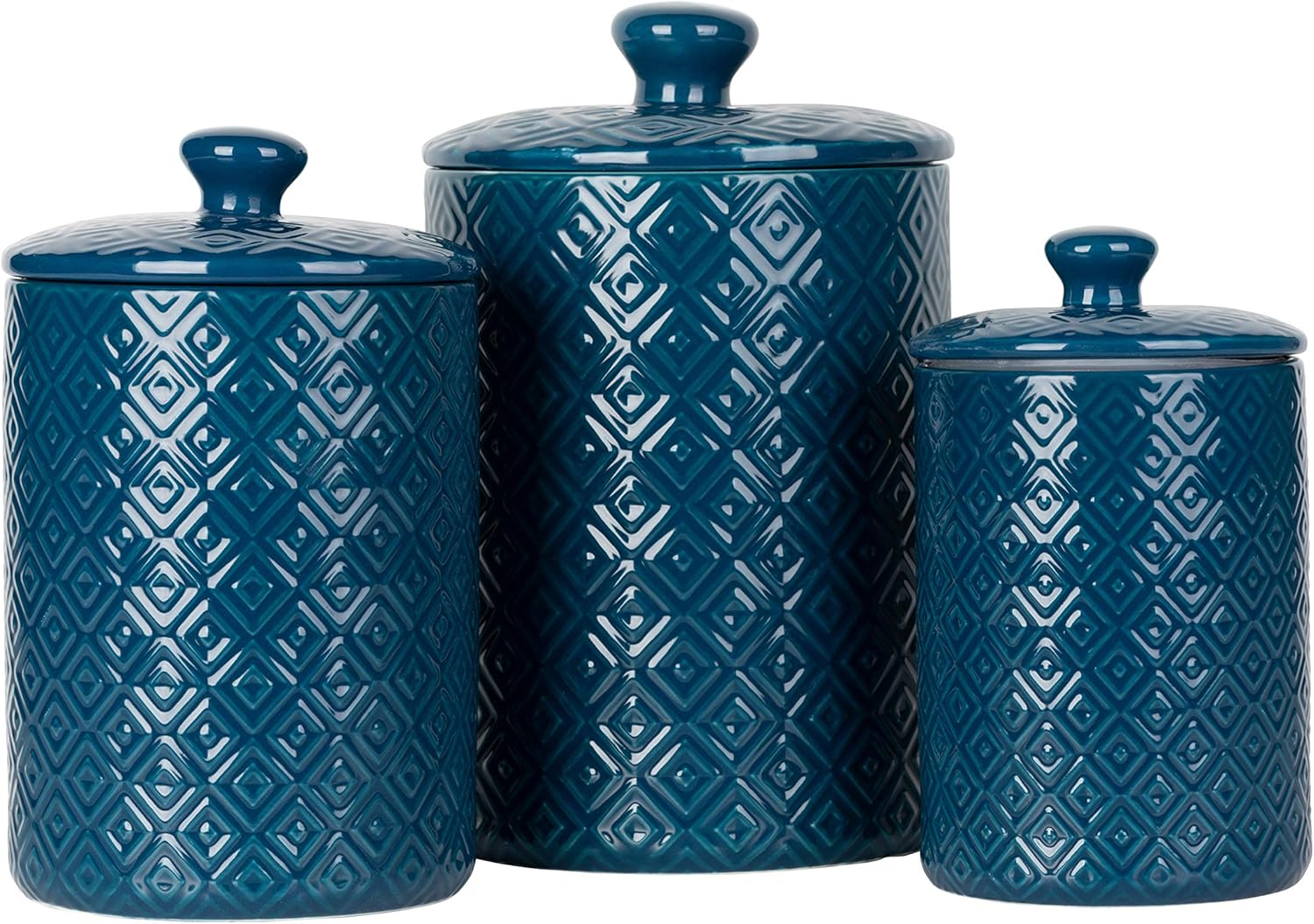 10 Strawberry Street Diamond Embossed Kitchen Canister Set Review