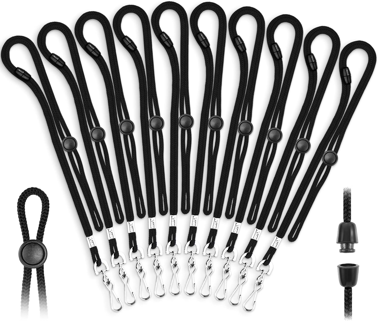 Adjustable Safety Breakaway Lanyards for ID Badges - 36 Inch