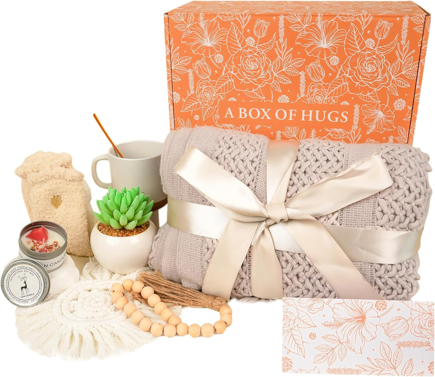 Blanket Baskets for Women - Unique Relaxation Gift Boxes