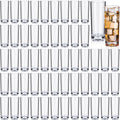 72 Pcs Shot Glasses Set 2.2 oz Tall Clear Plastic Shot Cups - Bulk