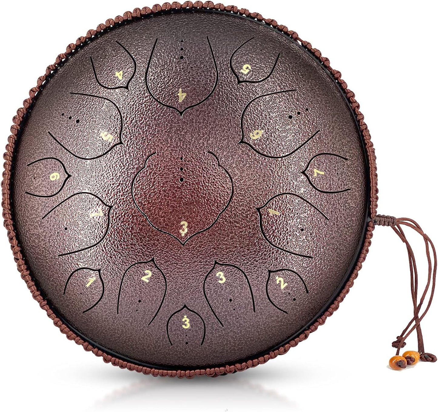 15 Notes Steel Tongue Drum for Meditation and Music Therapy