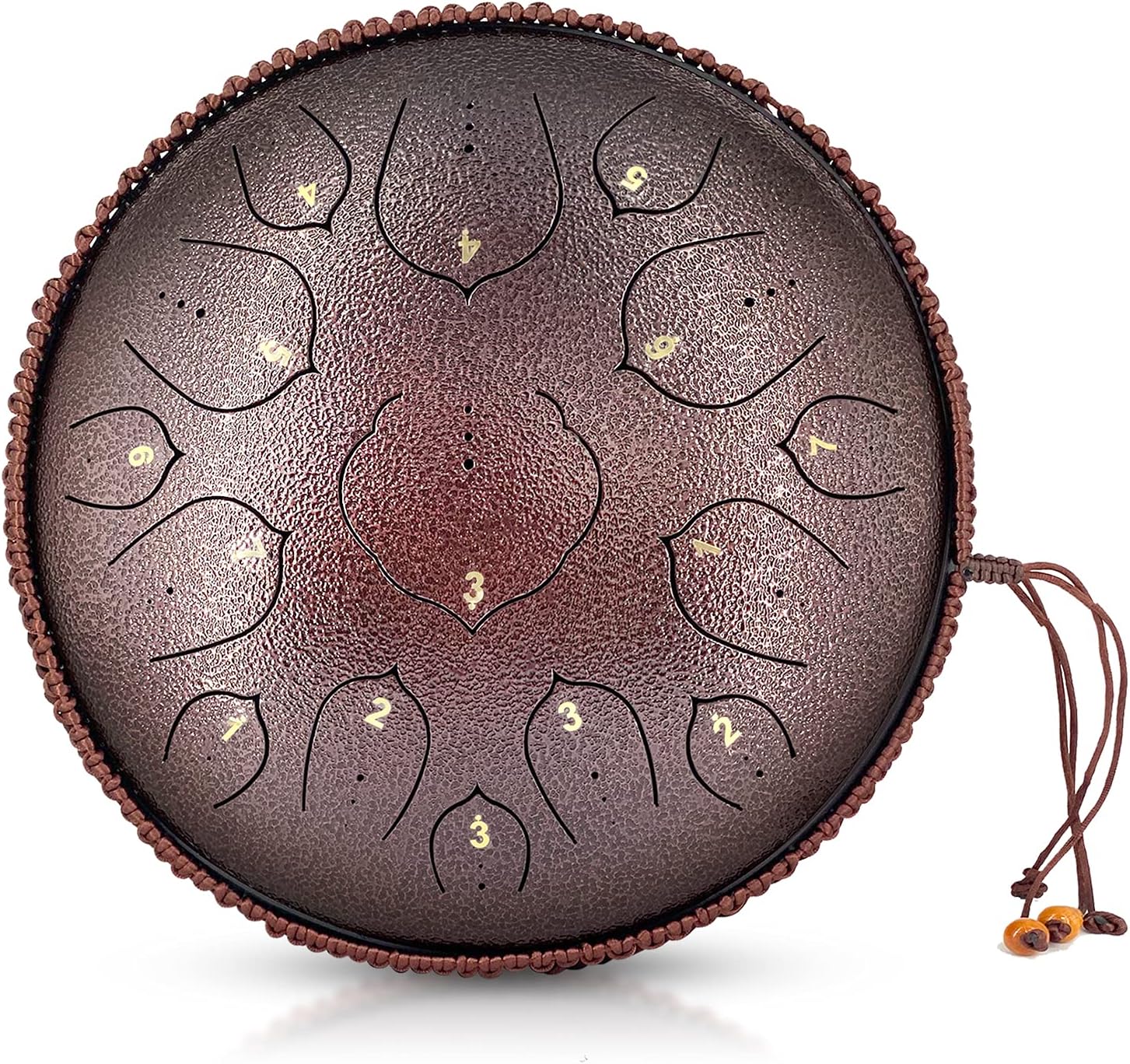 15 Notes Steel Tongue Drum for Meditation and Music Therapy