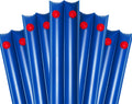8Ft Pool Water Bags Double Chamber Tubes - Winter Cover Weights