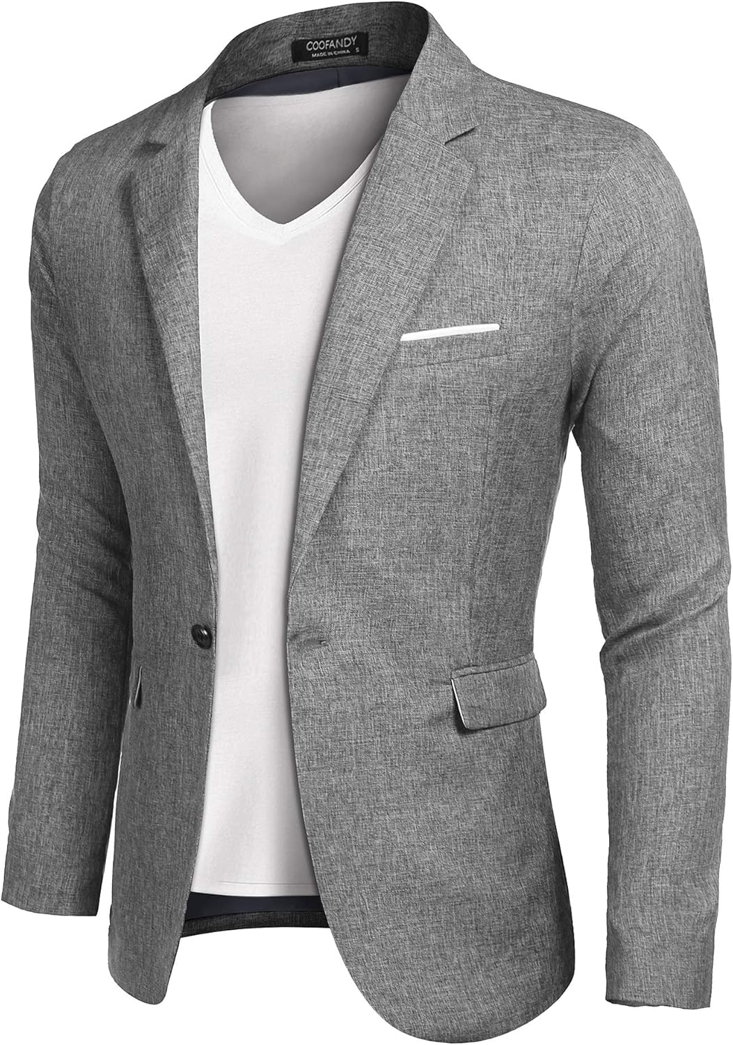 COOFANDY Men's Slim Fit Blazer for Casual and Formal Wear
