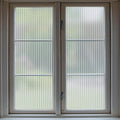 VELIMAX 1/2-Inch Reeded Glass Window Film - Privacy & UV Shield