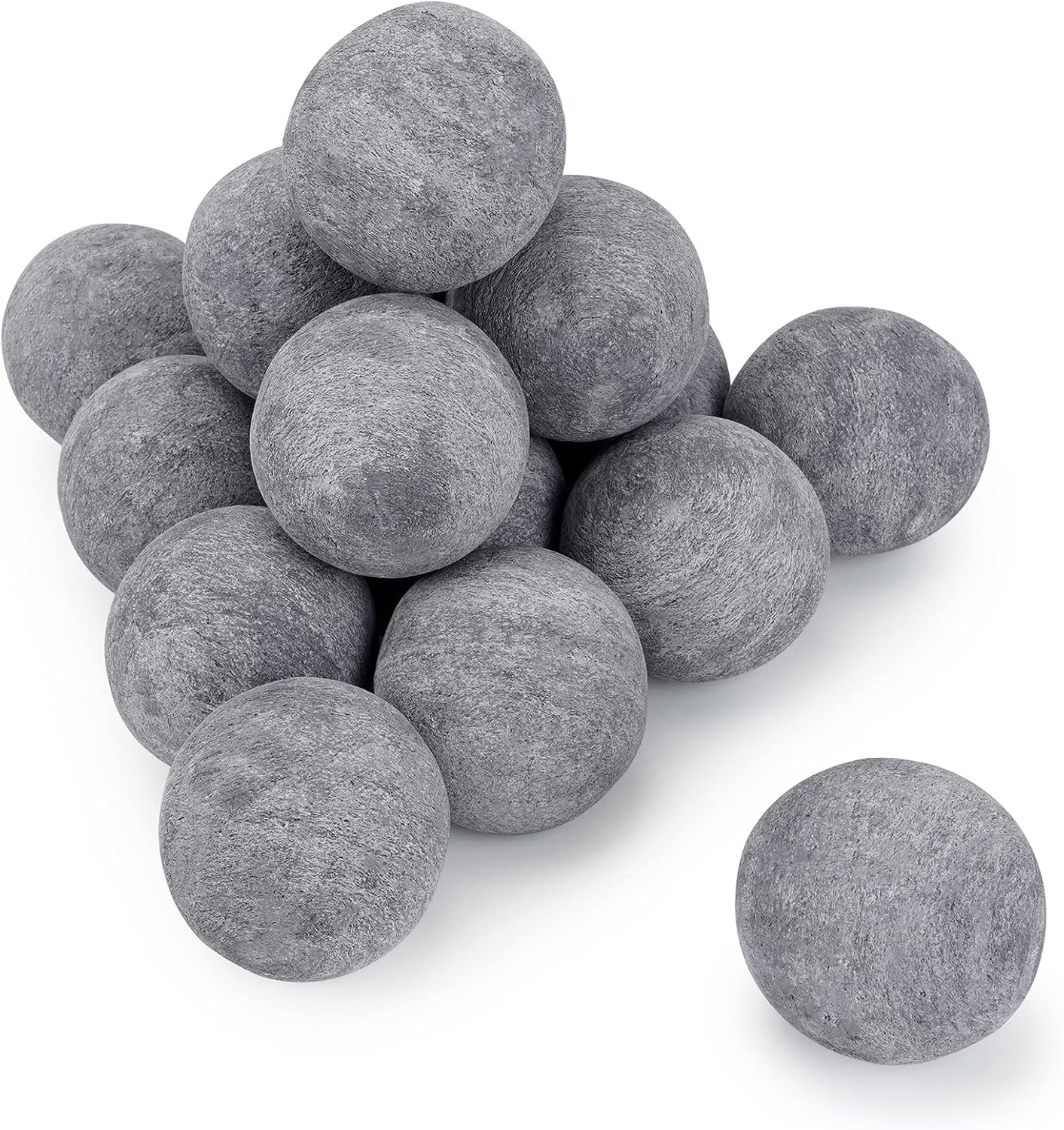 Stanbroil Ceramic Balls - Premium Fire Stones for Fire Pits