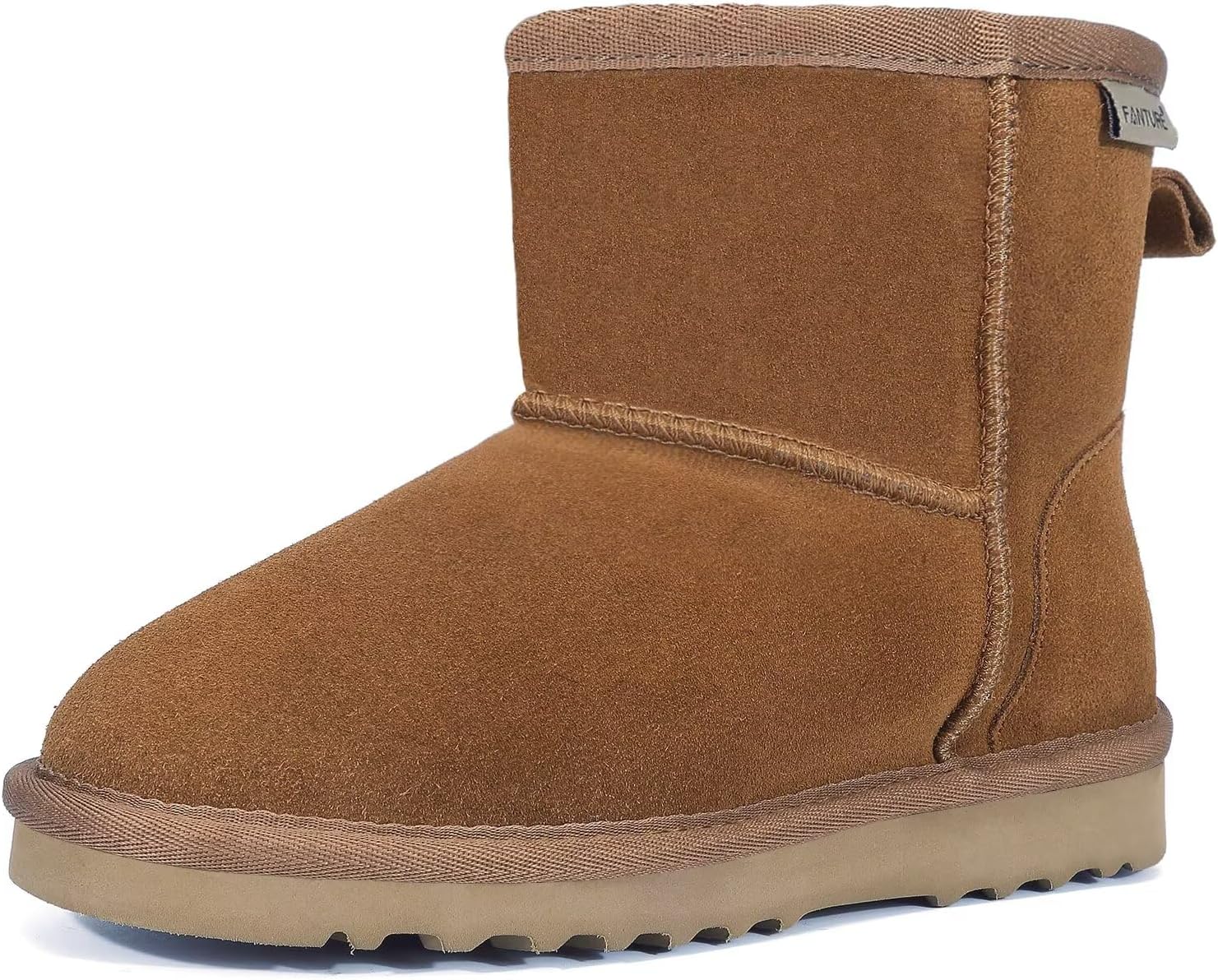 FANTURE Kids Snow Boots with Warm Fur Lining for Winter Fun