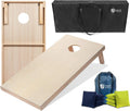 Regulation 4ft x 2ft Cornhole Boards Set - Solid Wood with LED Lights