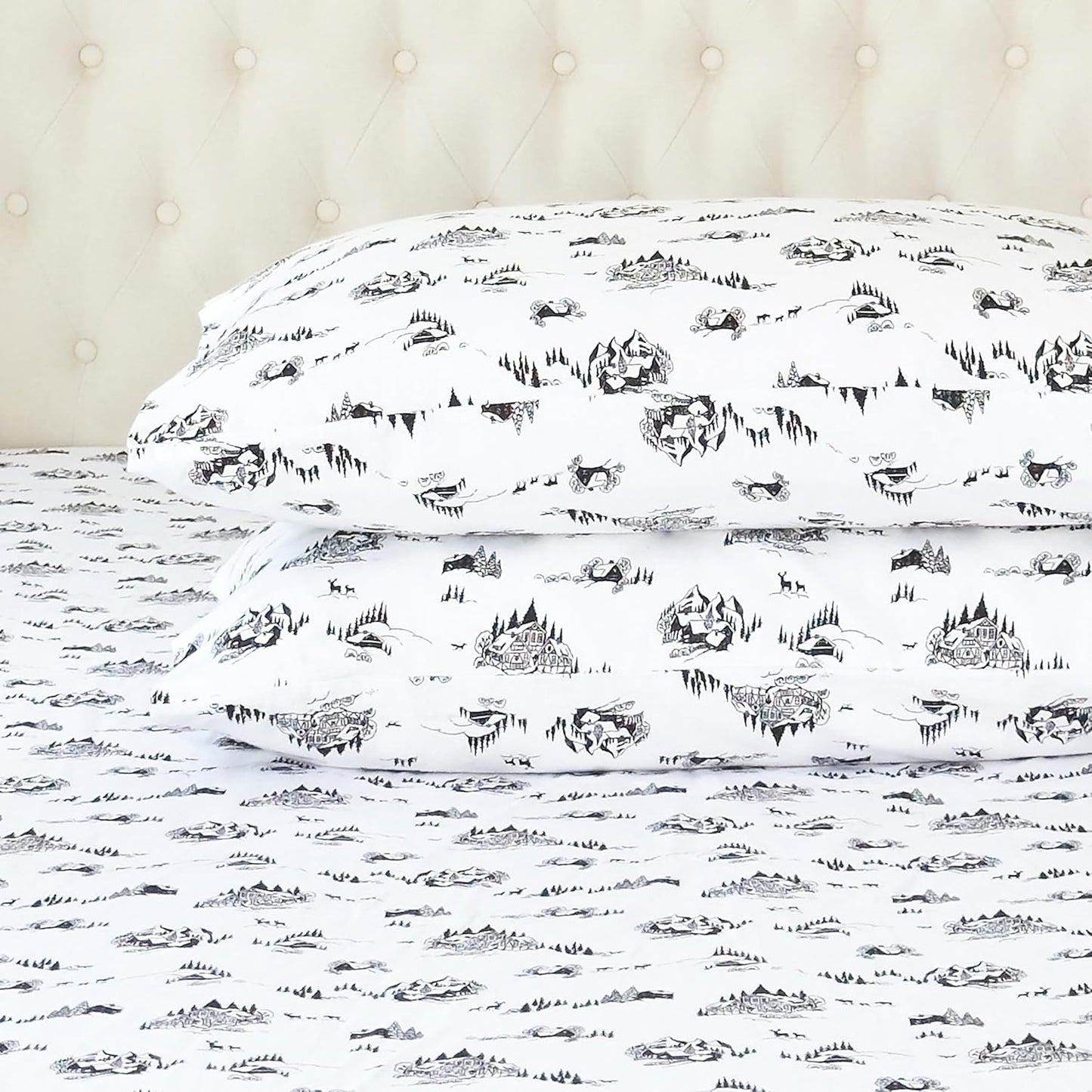 Elegant Comfort Ultra Soft Flannel Sheet Set for Cozy Nights