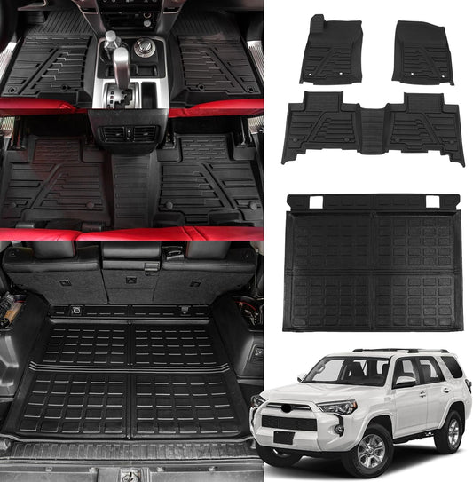 Floor Mats Compatible with Toyota 4Runner 5 Seat 2013-2024