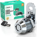 RV Storage Locks 5/8 10Pack - Tubular Cam Locks for Compartments
