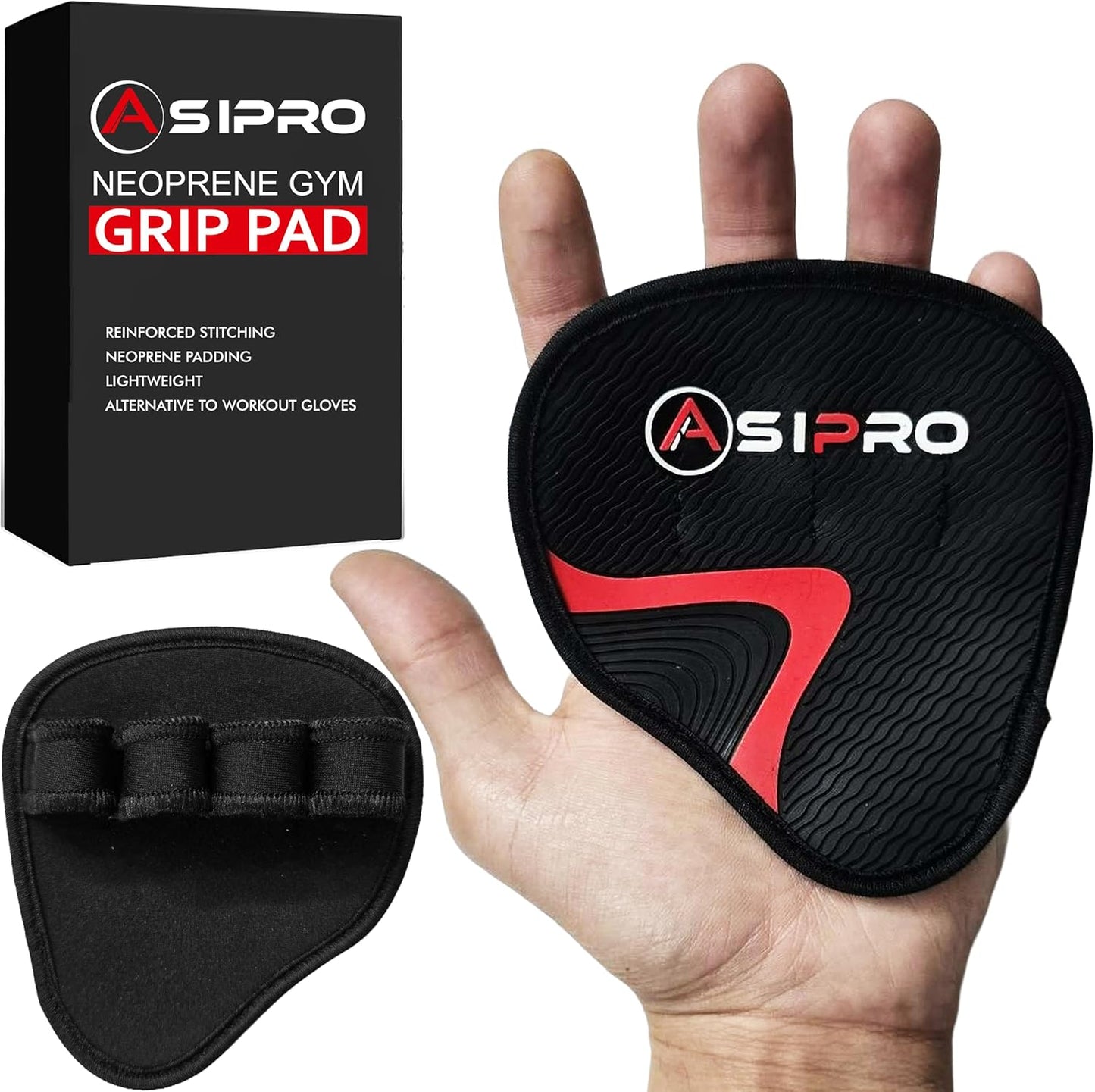Sweat-Free Lifting Grips by ASIPRO