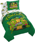 Teenage Mutant Ninja Turtles Green Bricks 7 Piece Bed Set - Soft