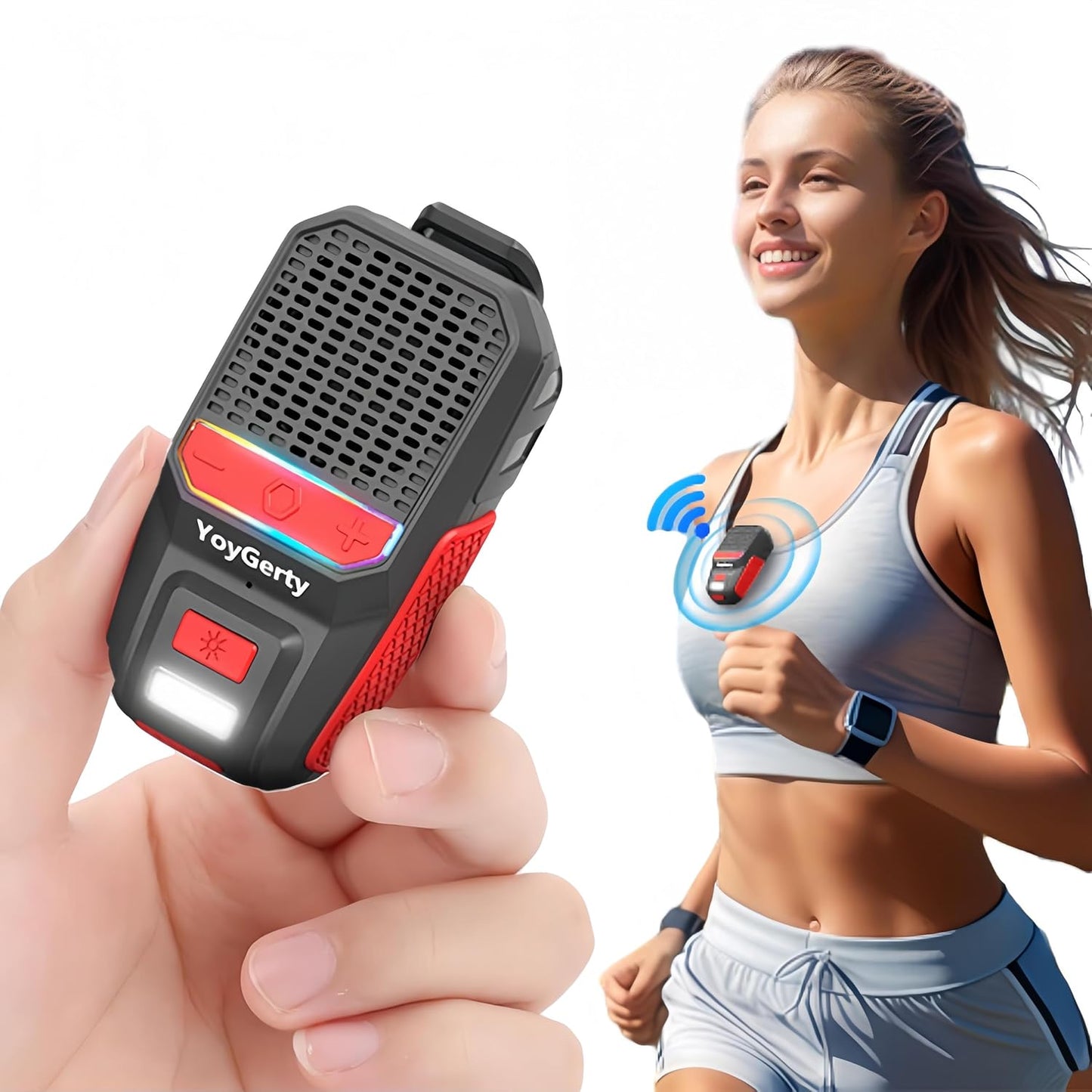 2025 Upgrade Bluetooth Speaker: Waterproof, Portable with RGB Lights!