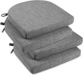 downluxe Indoor Chair Cushions for Dining Chairs - Soft Textured