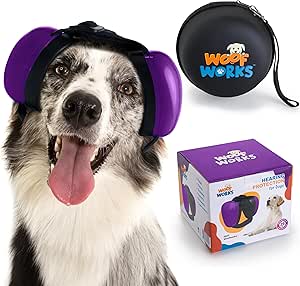 Dog Ear Muffs for Noise Protection - Reduce Anxiety Effectively