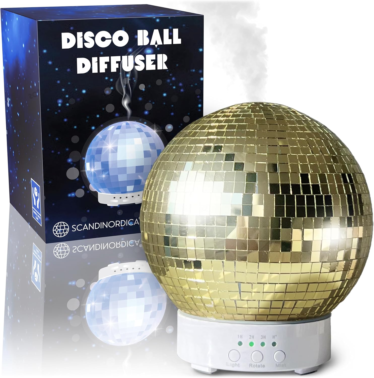 Disco Ball Diffuser Rotating - Unique Aromatherapy Experience